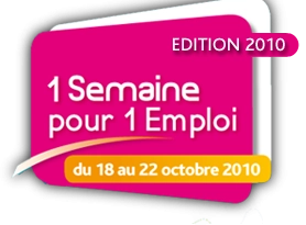 1 semaine pour 1 emploi : Région Rhône Alpes