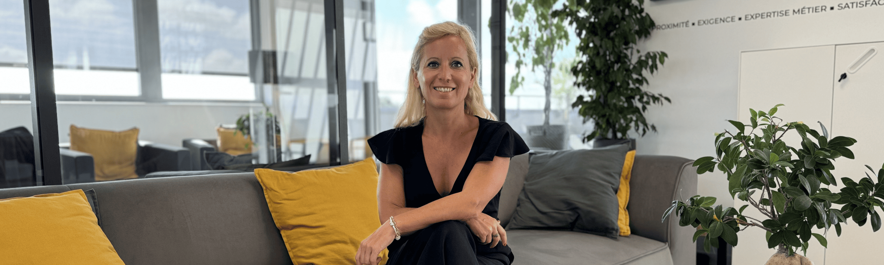 Marie Arnoldi dirigeante associée du cabinet de recrutement Alphéa Conseil à Chambéry 